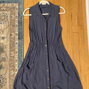 NWOT Field Day & Friends Mona dress in soft blue
